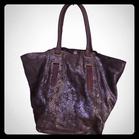 HOLDING HORSES Handbags - Holding Horses Anthropologie Brown Shimmer Bag
